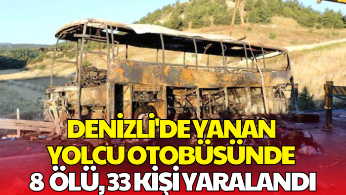 Denizli’deki 8 Kişinin Öldüğü Kazadan Geriye Sadece Demir Yığını Kaldı